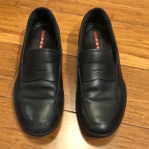 Prada Black boys dress shoe size 6.5
